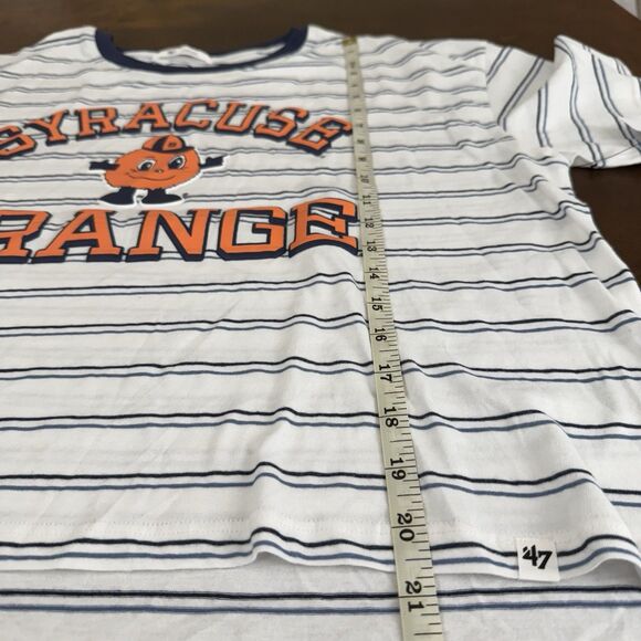 Syracuse Orange University relaxed oversize cropped t-shirt 47 Brand size Large - Picture 4 of 10
